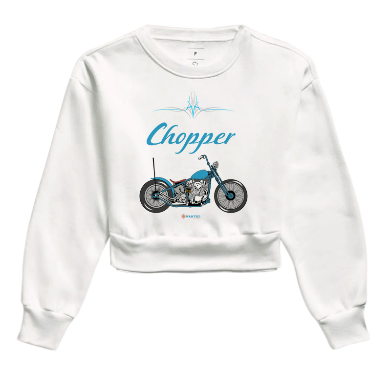 Cropped Moletom Chopper 