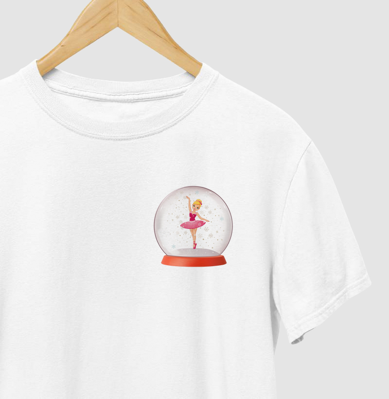  Bailarina no globo vidro