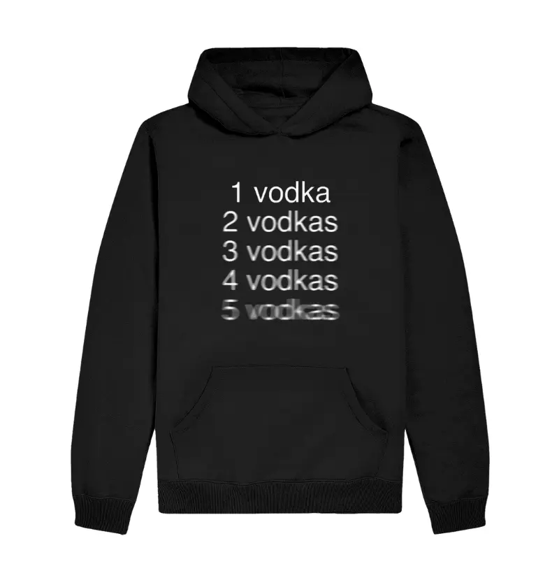 Moletom Slim Com Capuz - 5 Vodkas