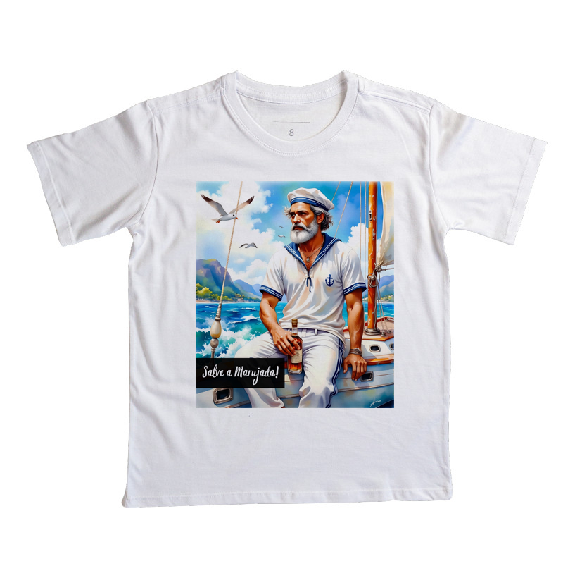 Camiseta Infantil - Marinheiro - Imagem 4