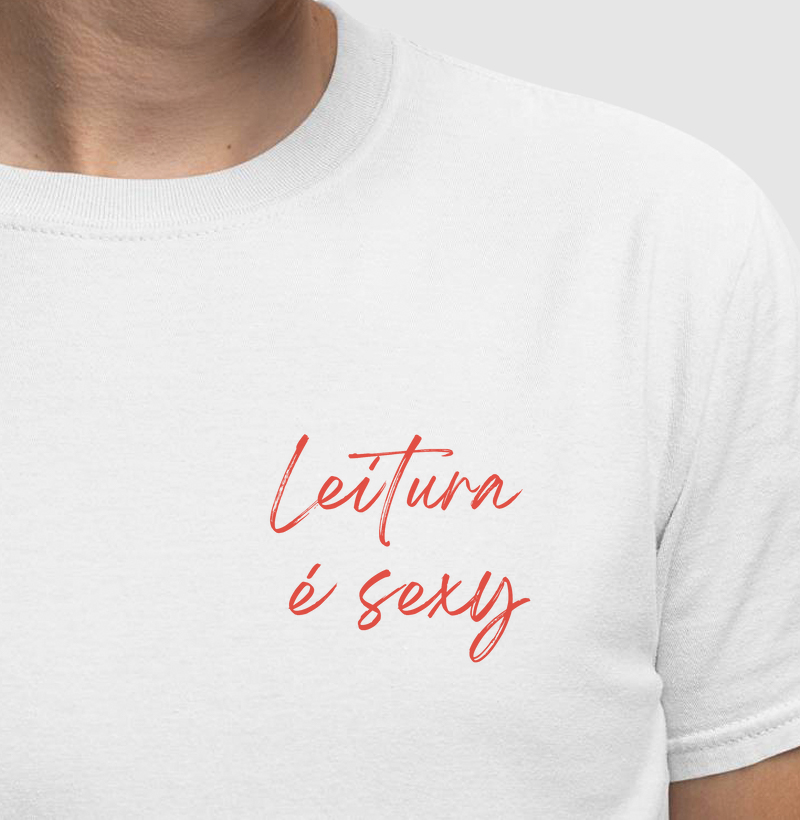 Camiseta | Leitura é sexy