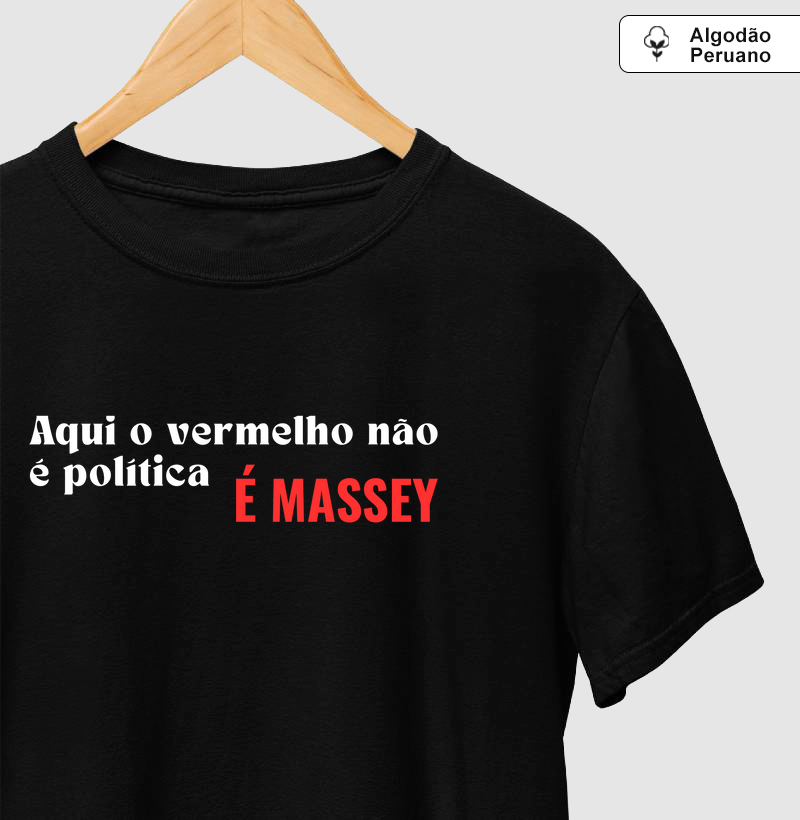 Aqui o vermelho não é politica, é Massey