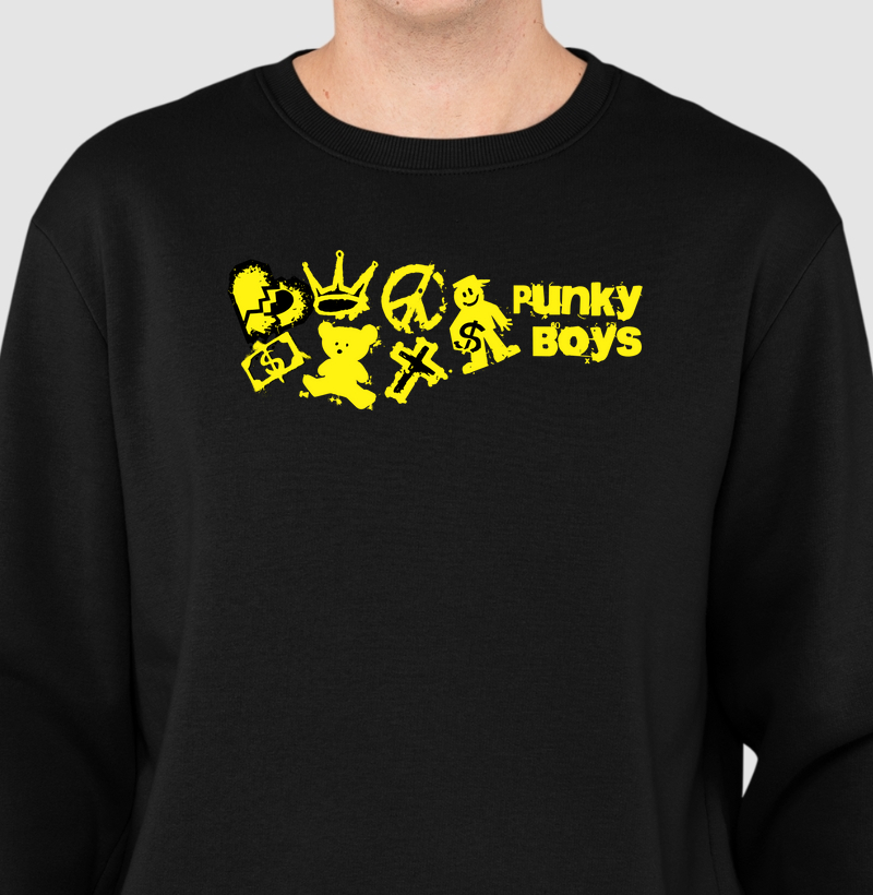Punky Boys: Moletom Slim - Atitude e Estilo Urbano