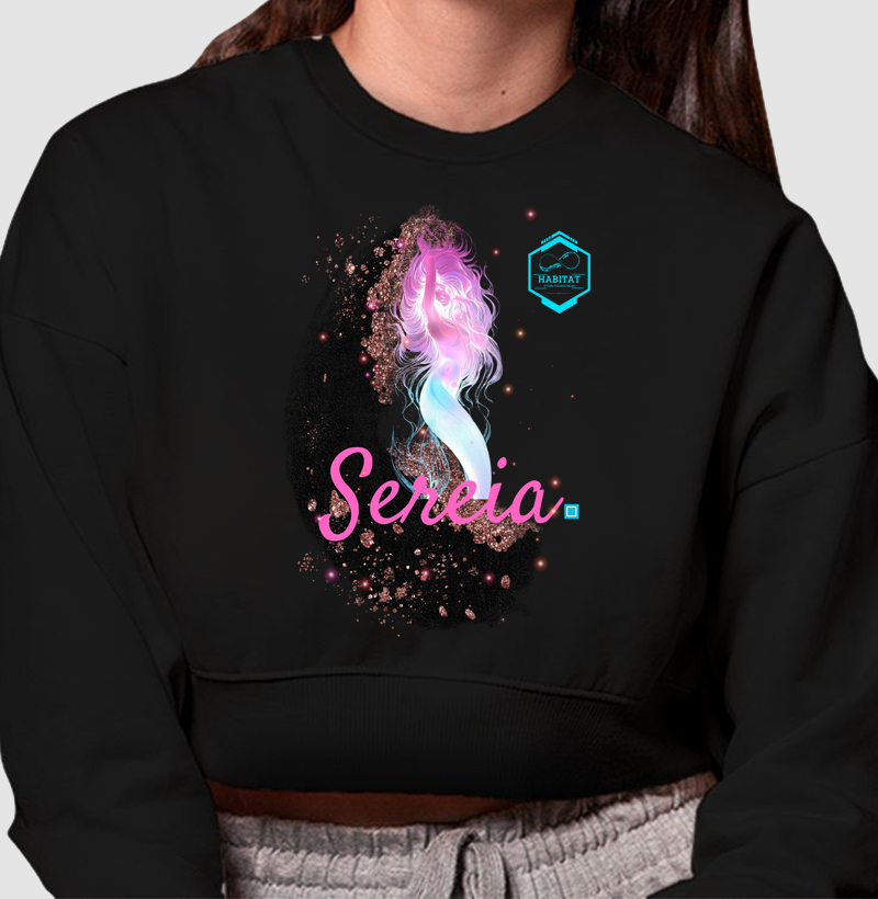 SEREIA CROPPED MOLETOM