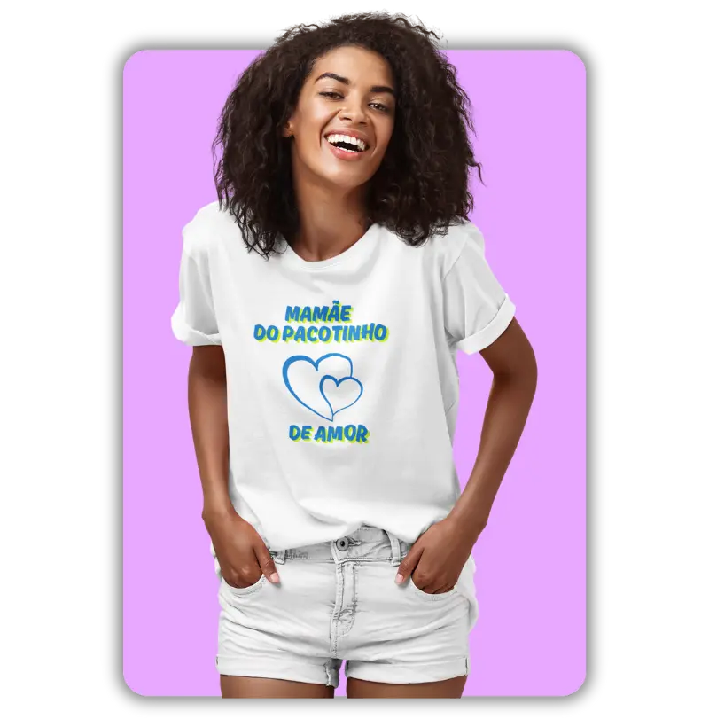 Mamãe do Pacotinho de Amor - Menino
