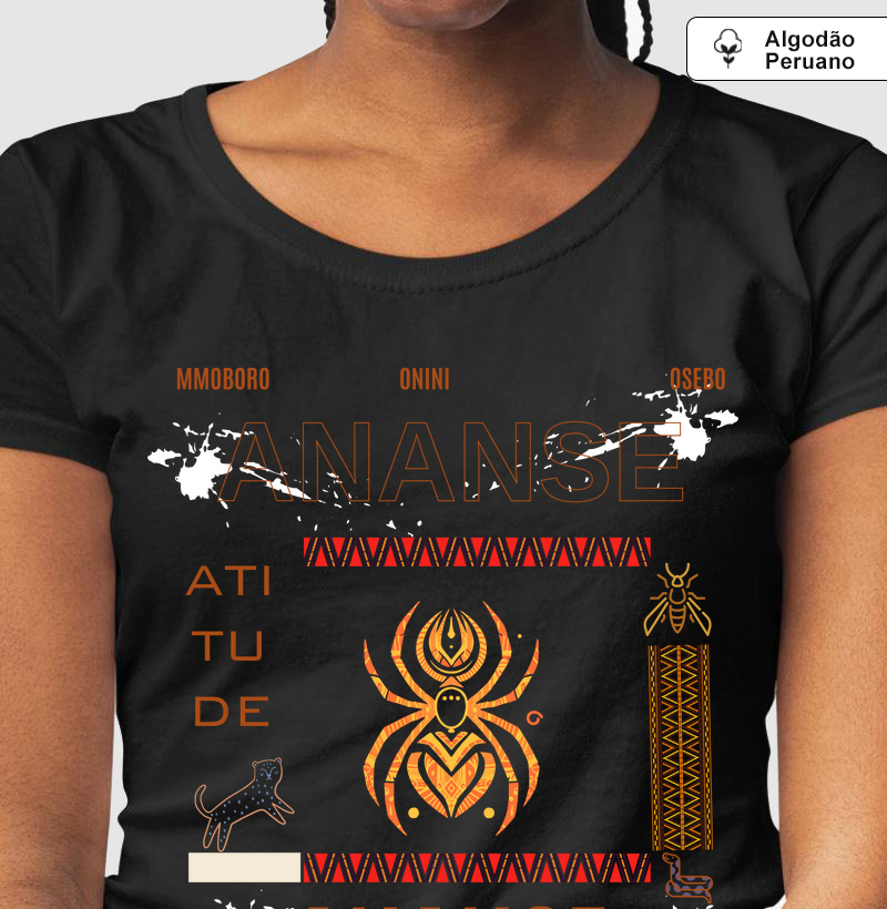 Camisa Algodão Peruano Essência Ananse