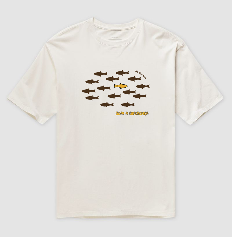 Camiseta Oversized - Diferença