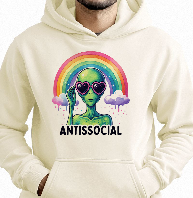ME SINTO UM ET ANTISSOCIAL