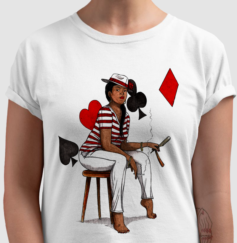 Camiseta Maria Navalha em 100% Algodão