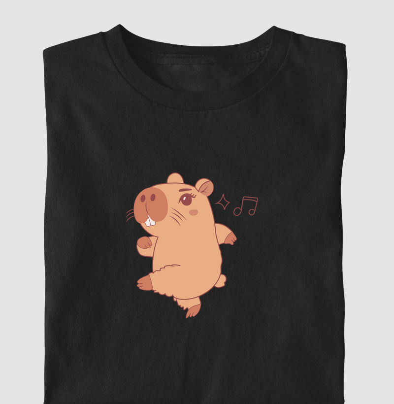 Capivara dançando