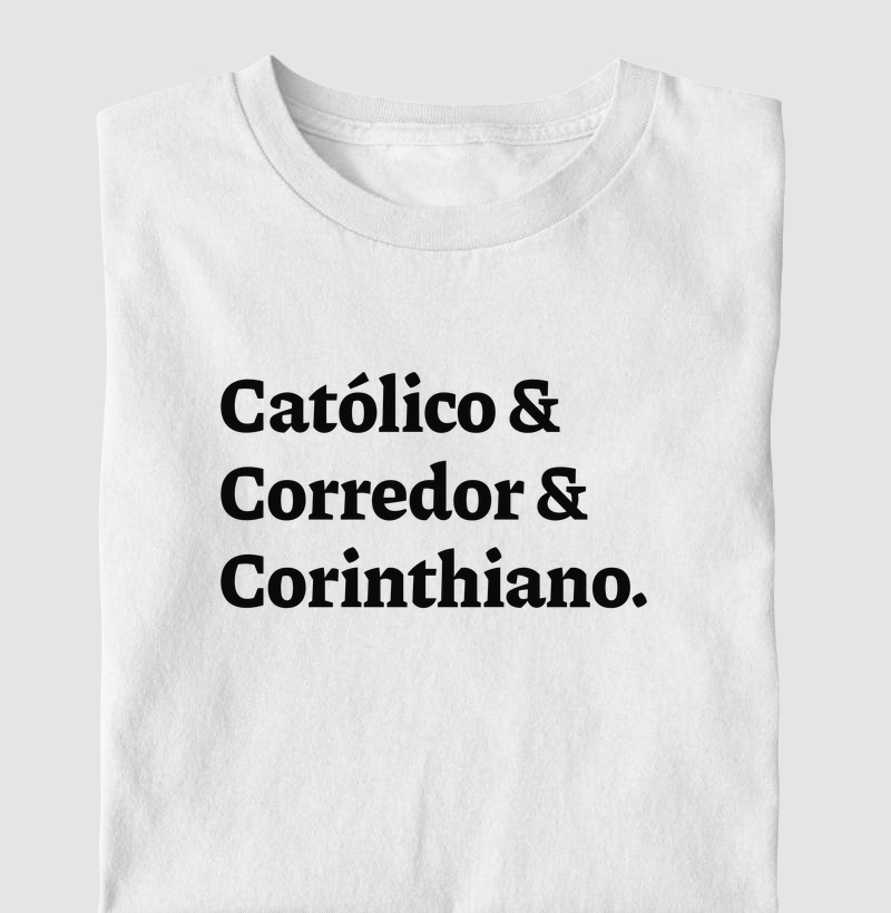 Católico & Corredor & Corinthiano