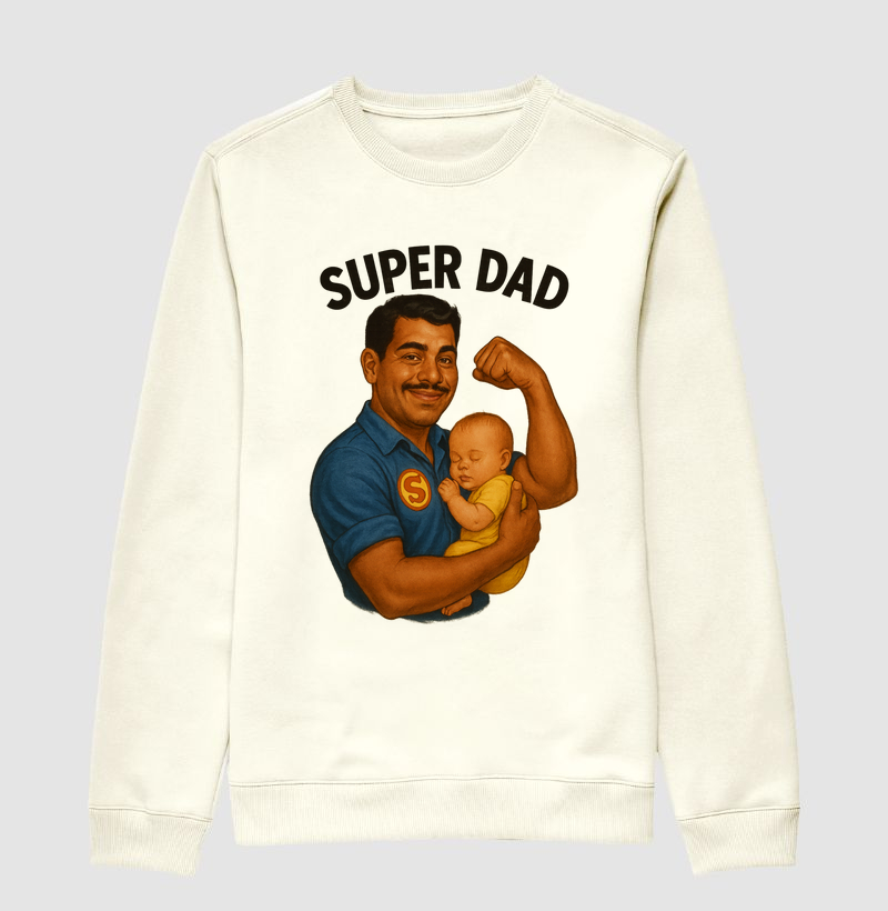 Super dad bigode