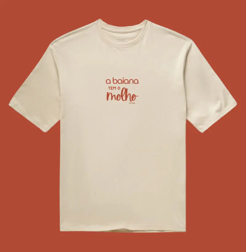 A baiana tem o molho