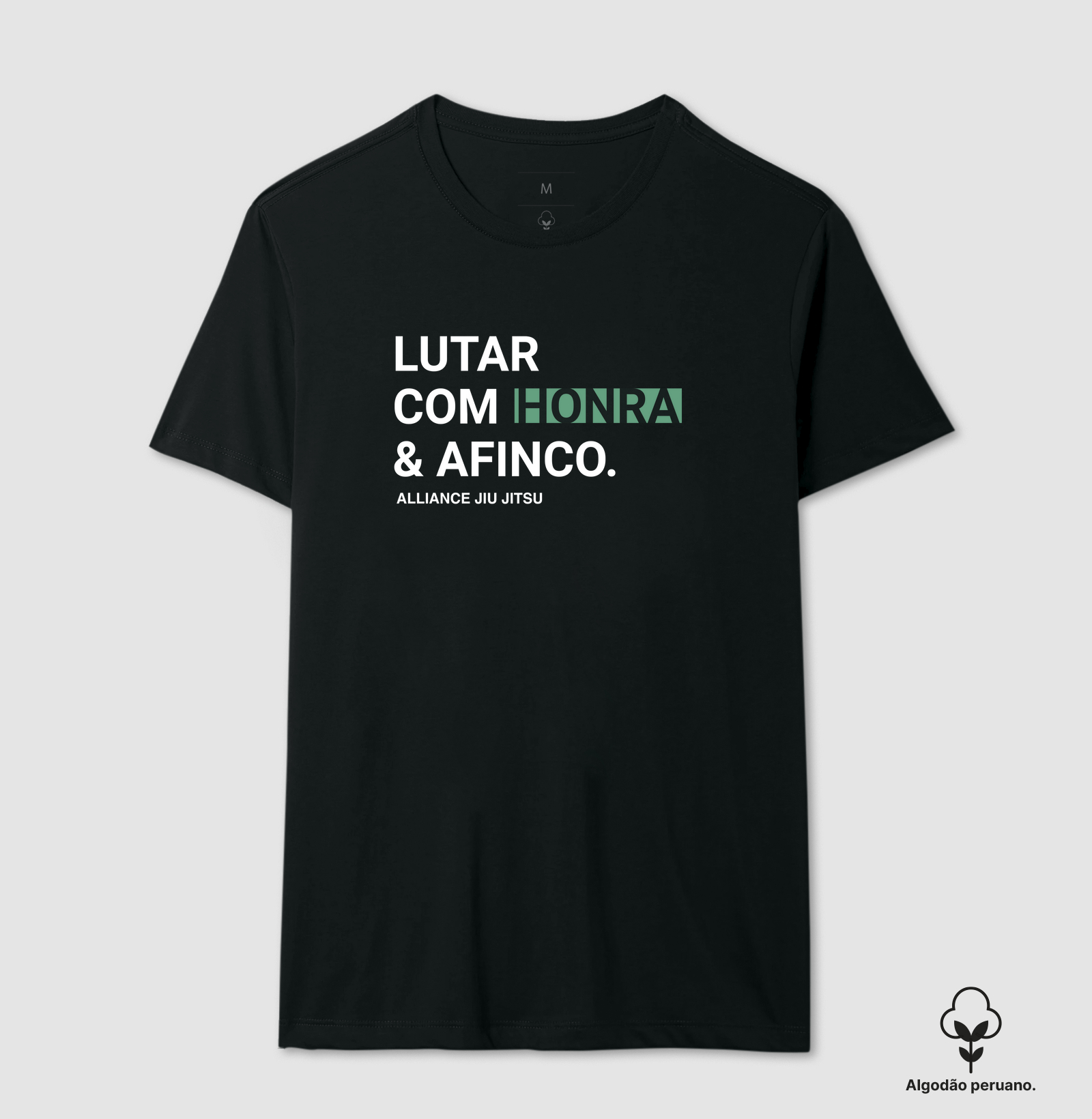 Camiseta Cultura Alliance - Coragem 2.0 I Preto
