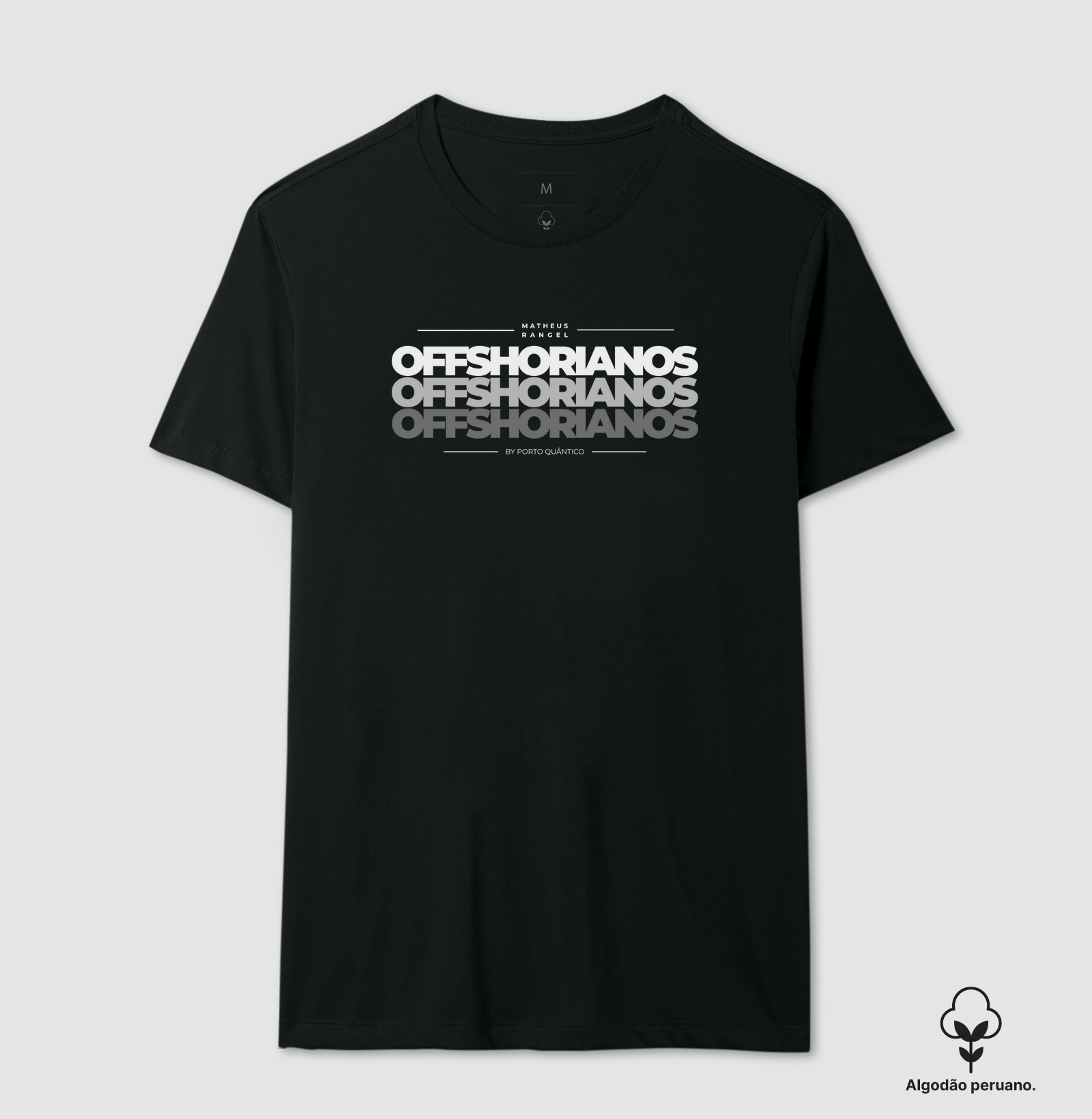 Camiseta Unissex 100% Algodão Peruano - Offshorianos