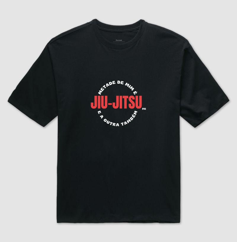 Metade de mim é Jiu-jitsu, e a outra também