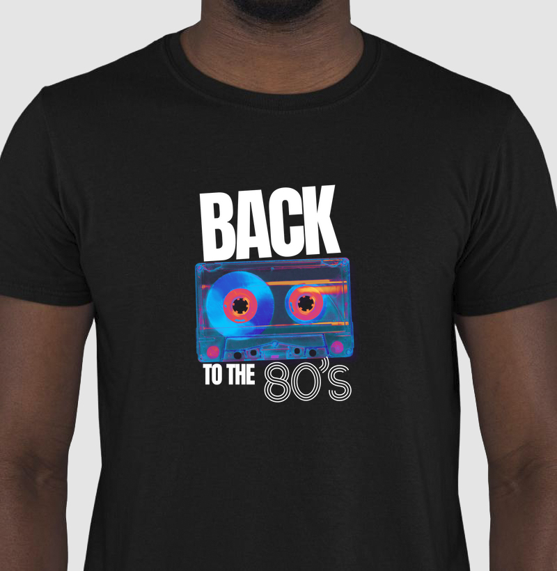Camiseta Back to the 80s