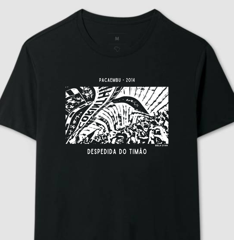 Camiseta Despedida do Timão - Último Jogo no Pacaembú - 2014
