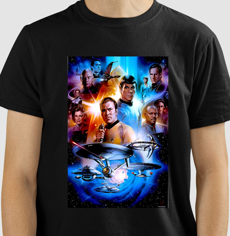 Camiseta Star Trek 2