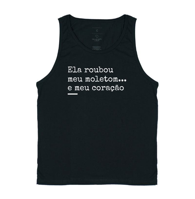 Ela roubou meu moletom