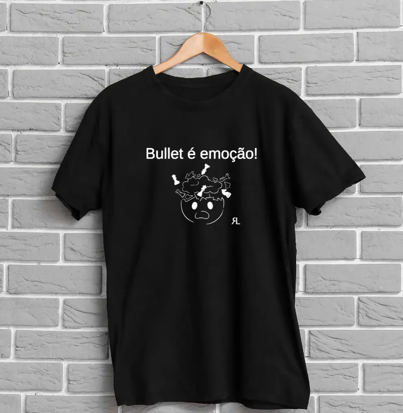 CAMISETA - Bullet É Emoção