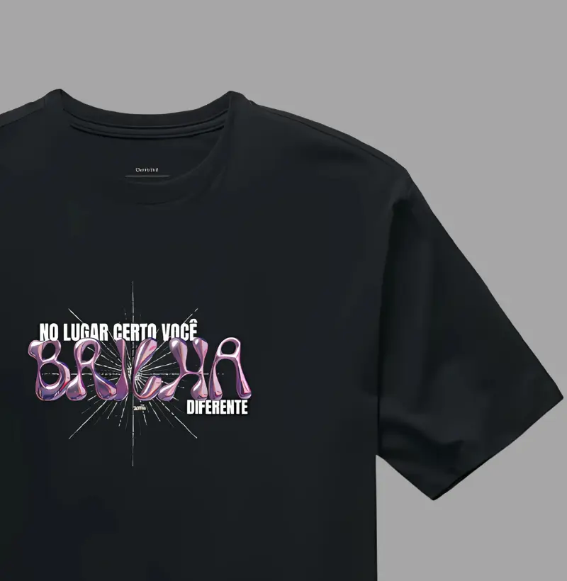 No lugar certo você brilha diferente