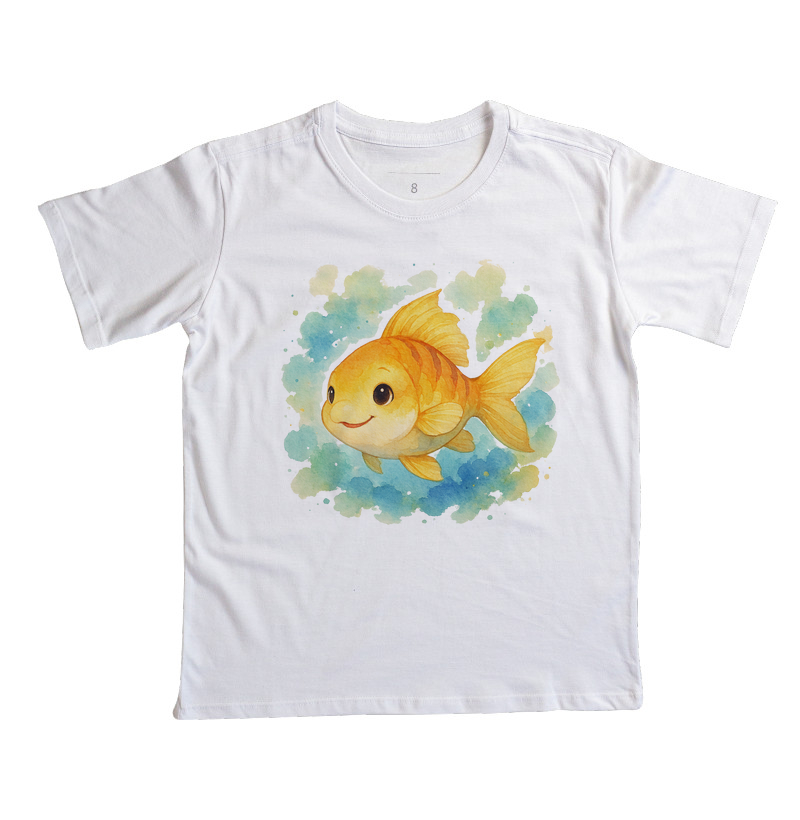 Peixe - estilo aquarela (infantil)