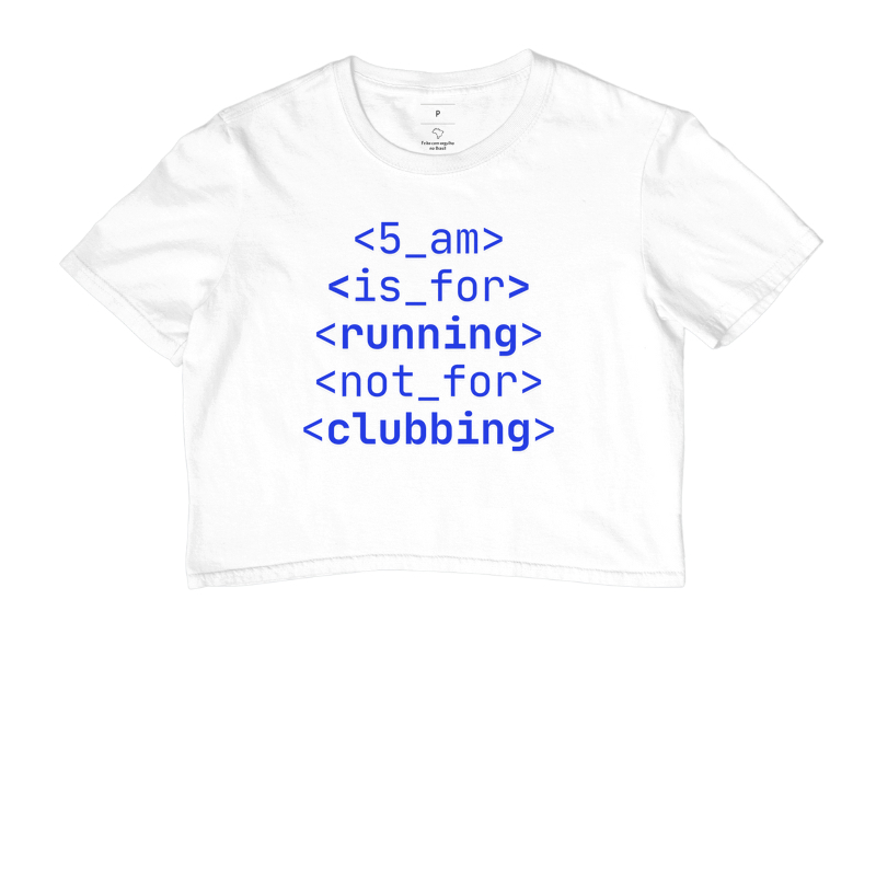 5 am is for running (html)