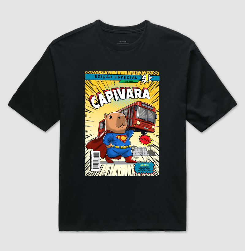 Camiseta Super Capivara