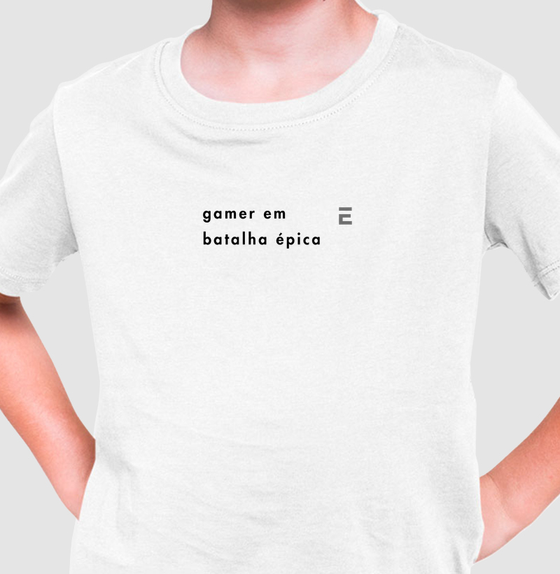 gamer em batalha épica