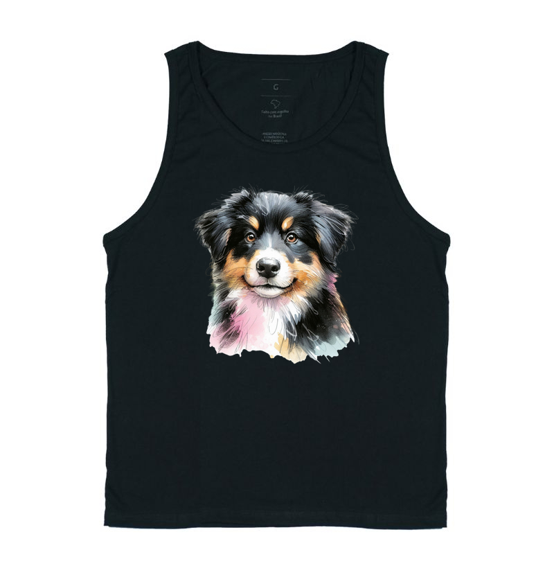 Australian Shepherd Black Tricolor Puppy