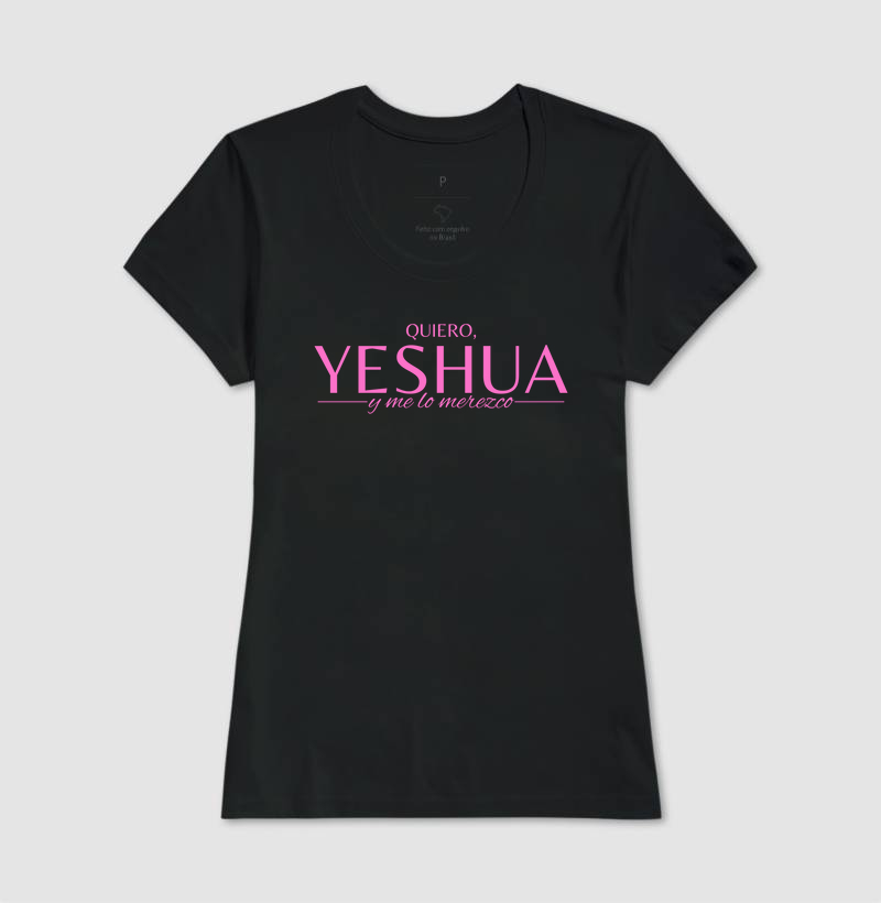 Camiseta Feminina Quero Yeshua Salvar 