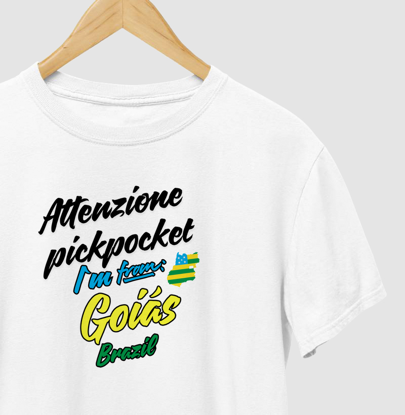 Attenzione pickpocket I´m from Goiás