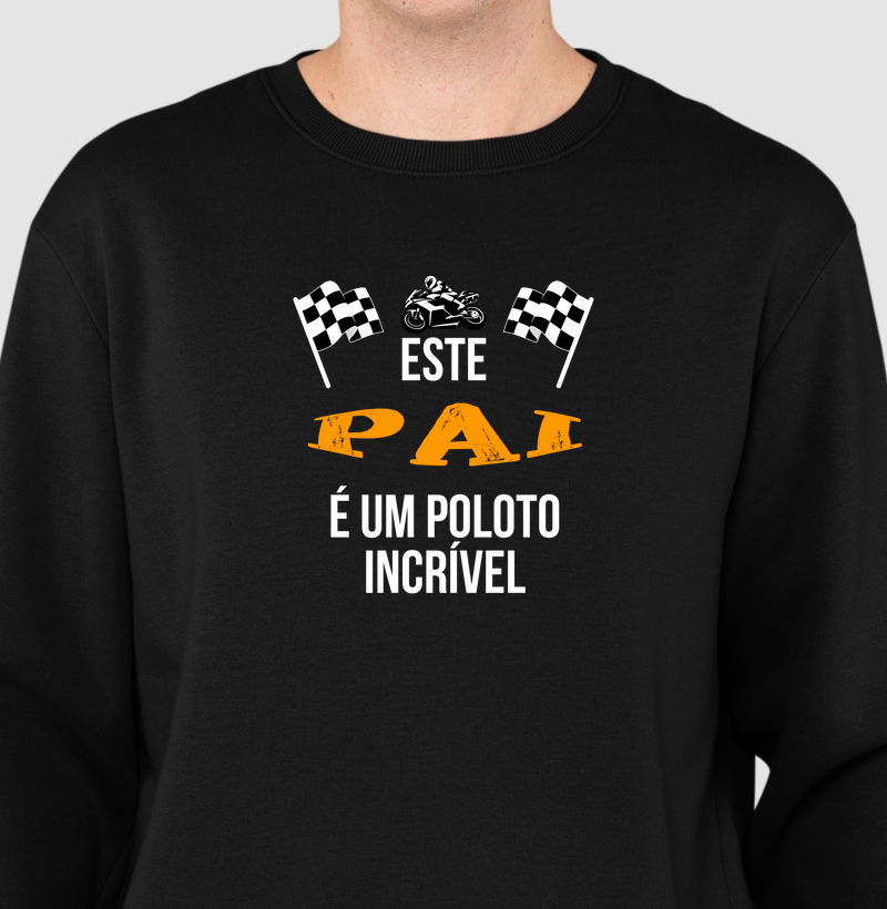 Este pai é um piloto incível