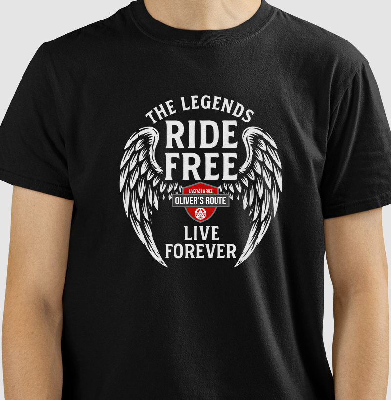 The Legends Ride Free, Live Forever (Gray Version)