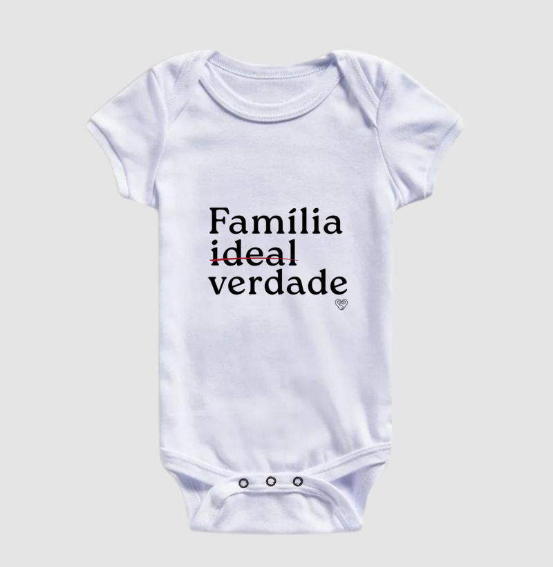 Body Infantil - Família De verdade