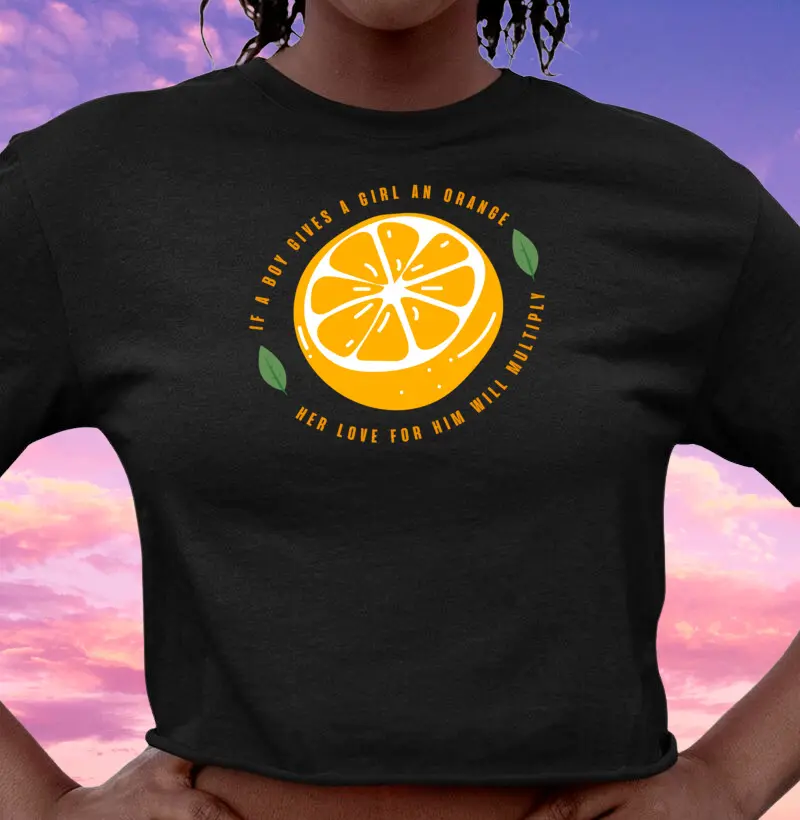 Cropped Orange