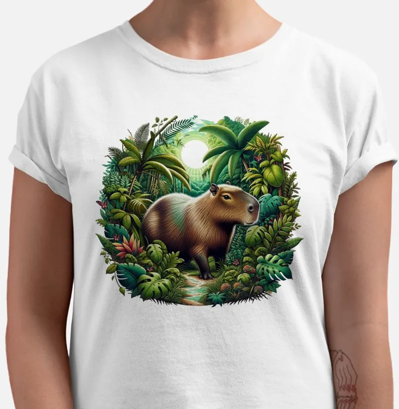 Capivara na Floresta