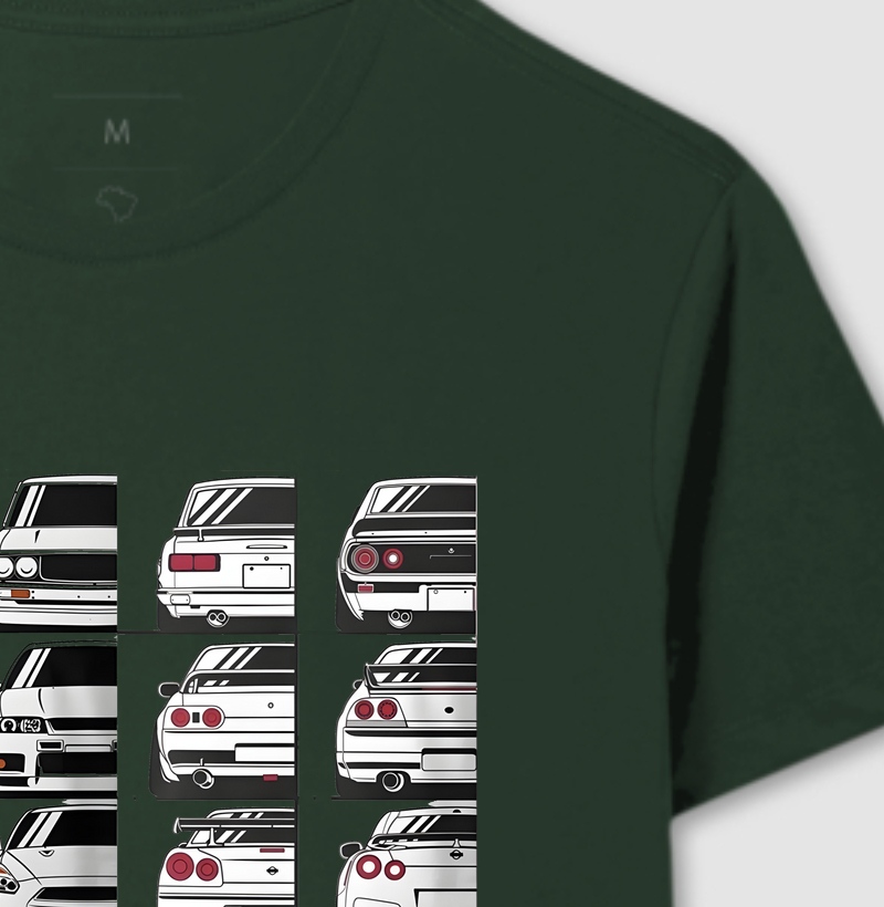 Lendas JDM - Verde Masculina