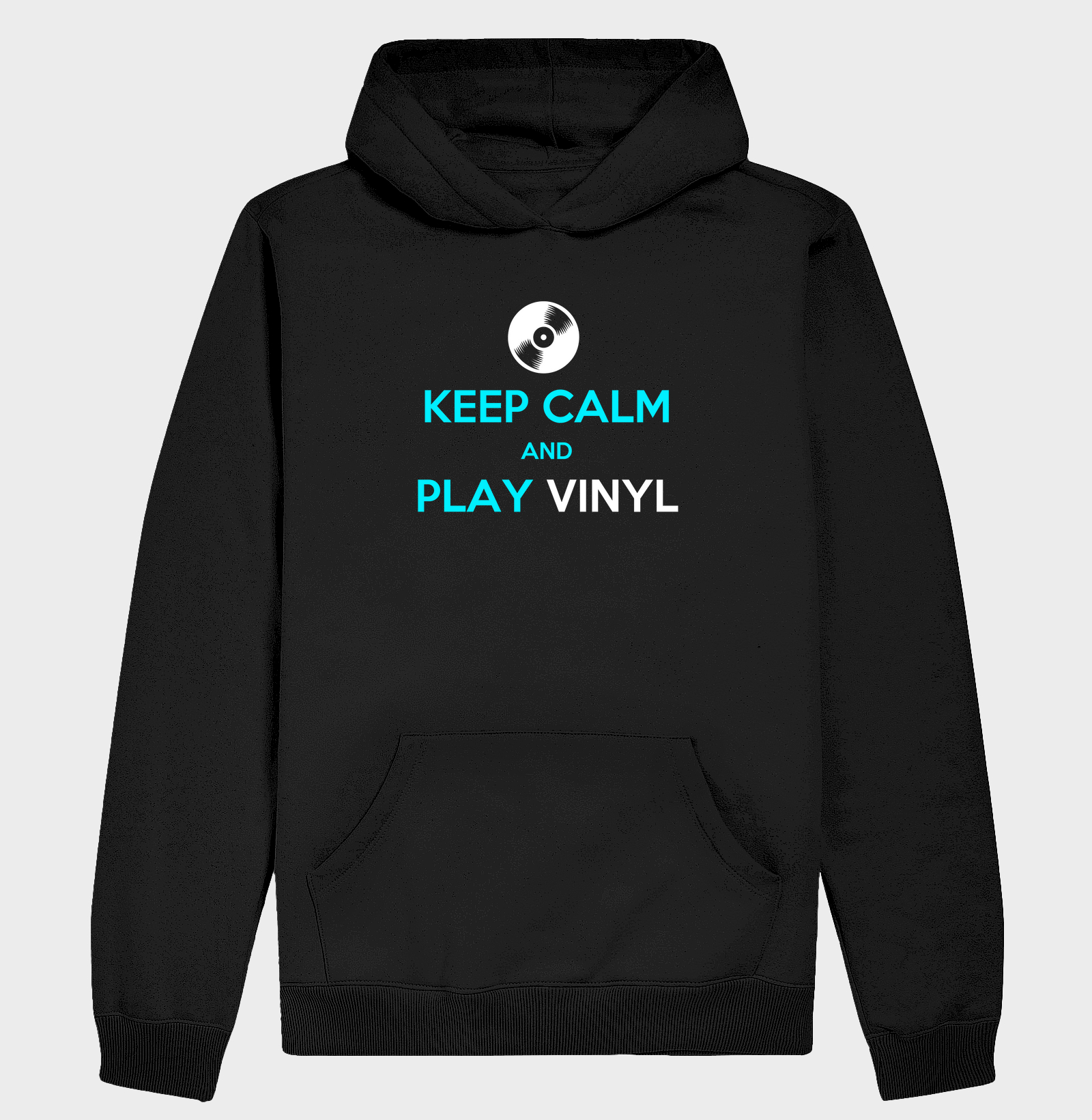 KEEP CALM AND PLAY VINYL - AZUL
