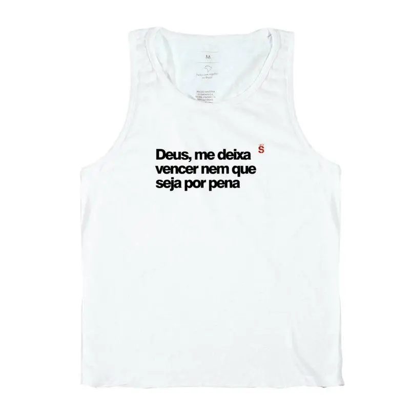 Deus me deixa vencer nem que seja por pena