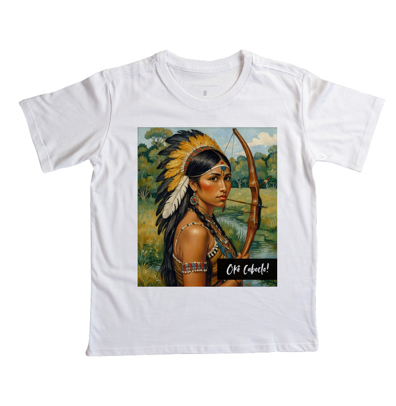 Camiseta Infantil - Cabocla - Imagem 7