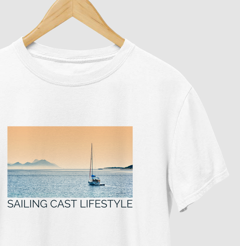 Camiseta Algodão Sailing Cast Lifestyle l