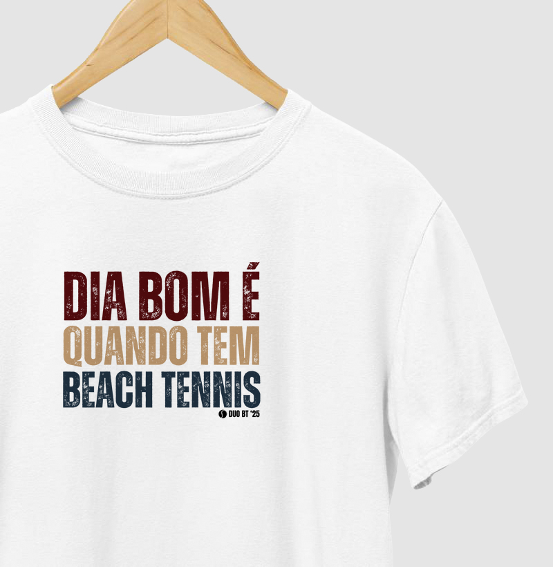 Dia Bom É Quando Tem Beach Tennis