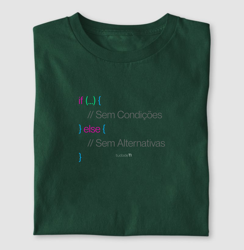 SEM CONDIÇÕES - Sem Condições, Sem Alternativas TI
