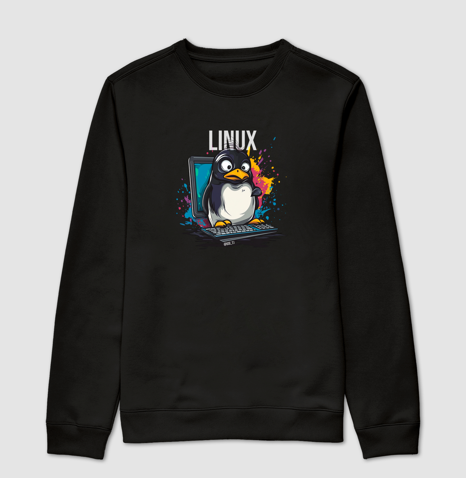 Suéter "Linux Reimagined" Logo - T.I