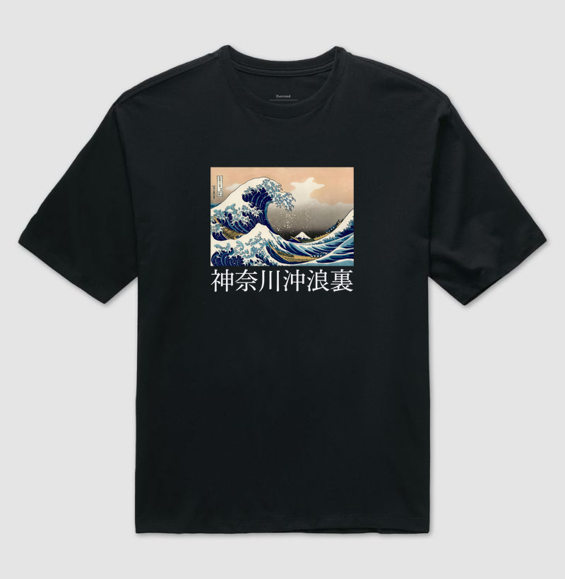 Camiseta A Grande Onda de Kanagawa