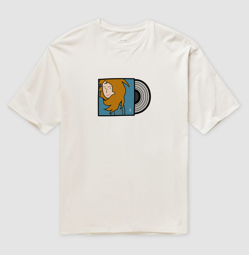 Camiseta Oversized Inspiração Madonna - Ray of Light