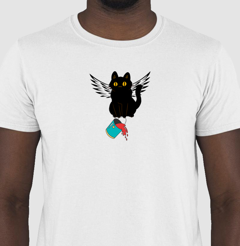 15- CAMISETA BAD CAT BALDE
