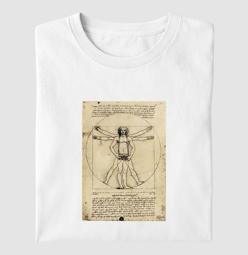 Homem Vitruviano de Da Vinci